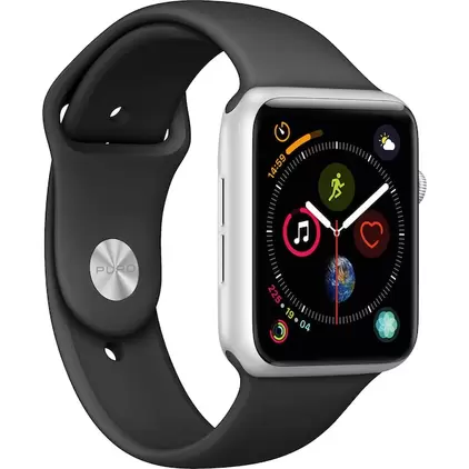 Puro Icon Apple Watch 38-41mm ranneke (musta)