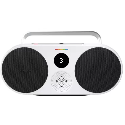 Polaroid Music P3 kannettava langaton kaiutin (musta/valkoinen)