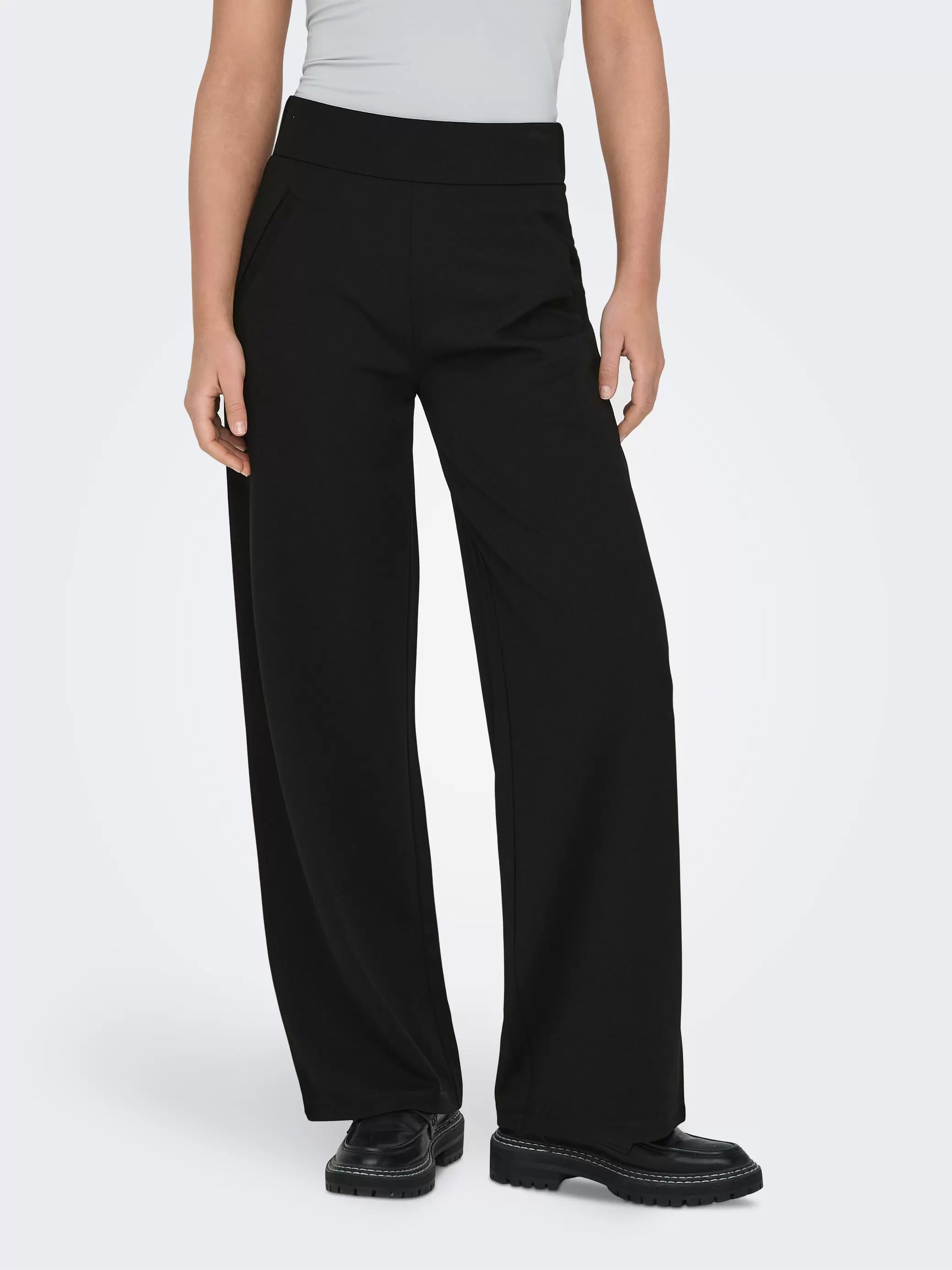 JDYLOUISVILLE Wide leg fit Leveälahkeiset housut