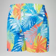 Boys' Digital Printed 13" Swim Short Blue/Yellow