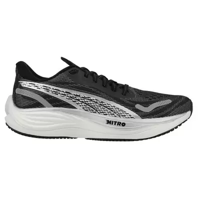 PUMA Juoksukengät Velocity Nitro 3 - Musta/Valkoinen/Hopea