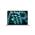 Apple MacBook Air 13" M4 16 Gt, 256 Gt 2025 -kannettava, hopea (MW0W3)