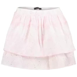 Woven mini skirt