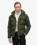 Lyhyt hupullinen Everest-toppatakki