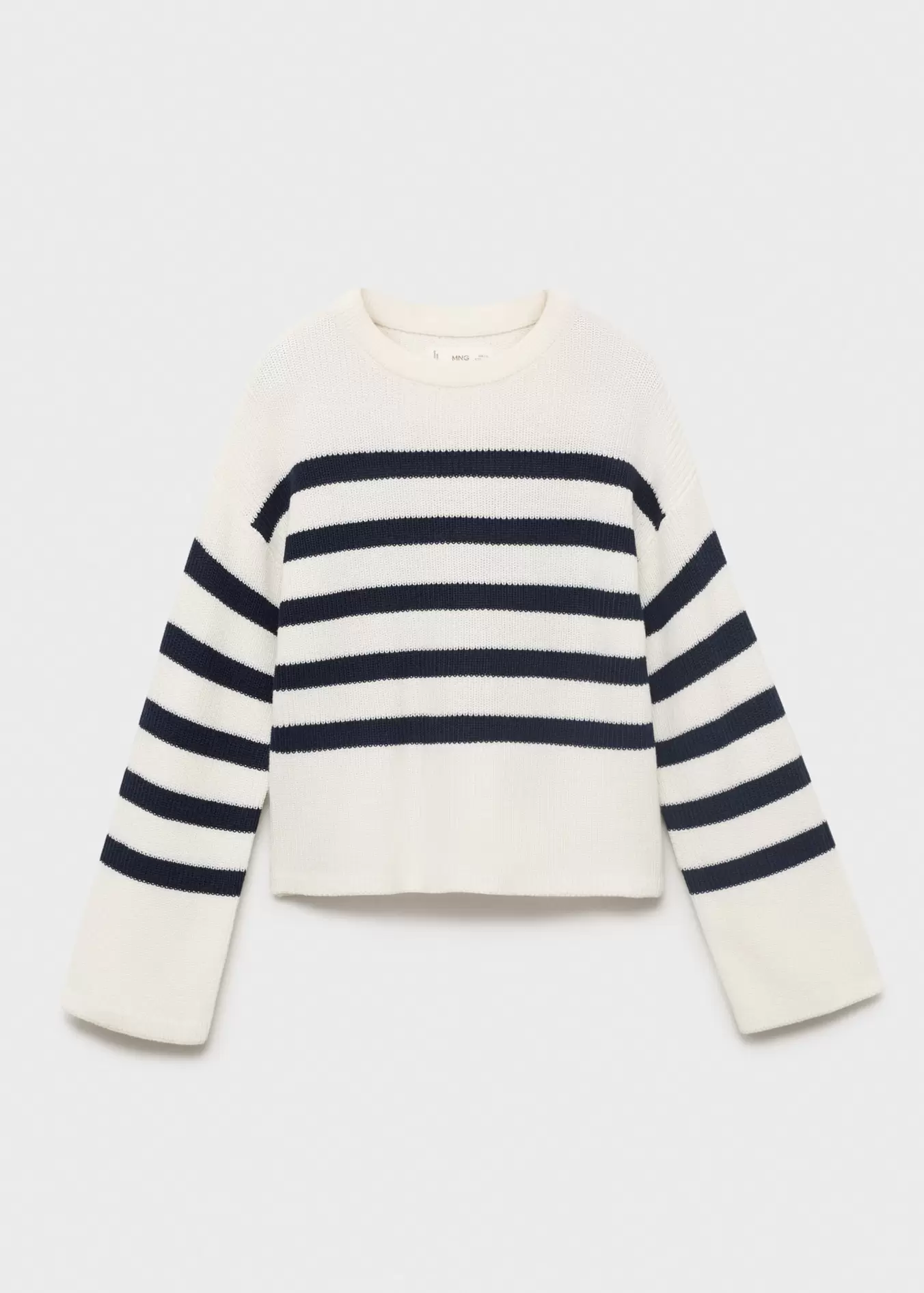 Knit striped sweater