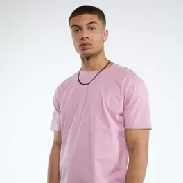 T-shirt with round neck