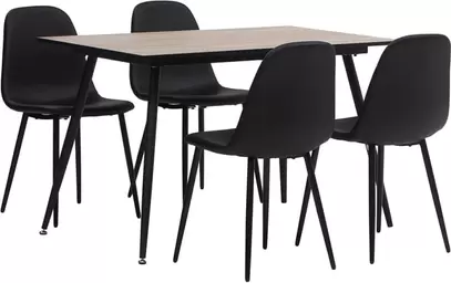Ruokailuryhmä75x120 neljälle puunsävy