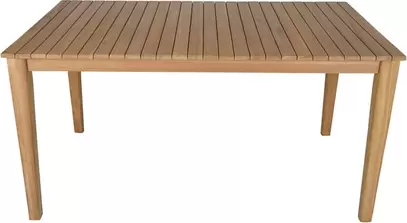 Ruokapöytä 150x100 natural tiikki