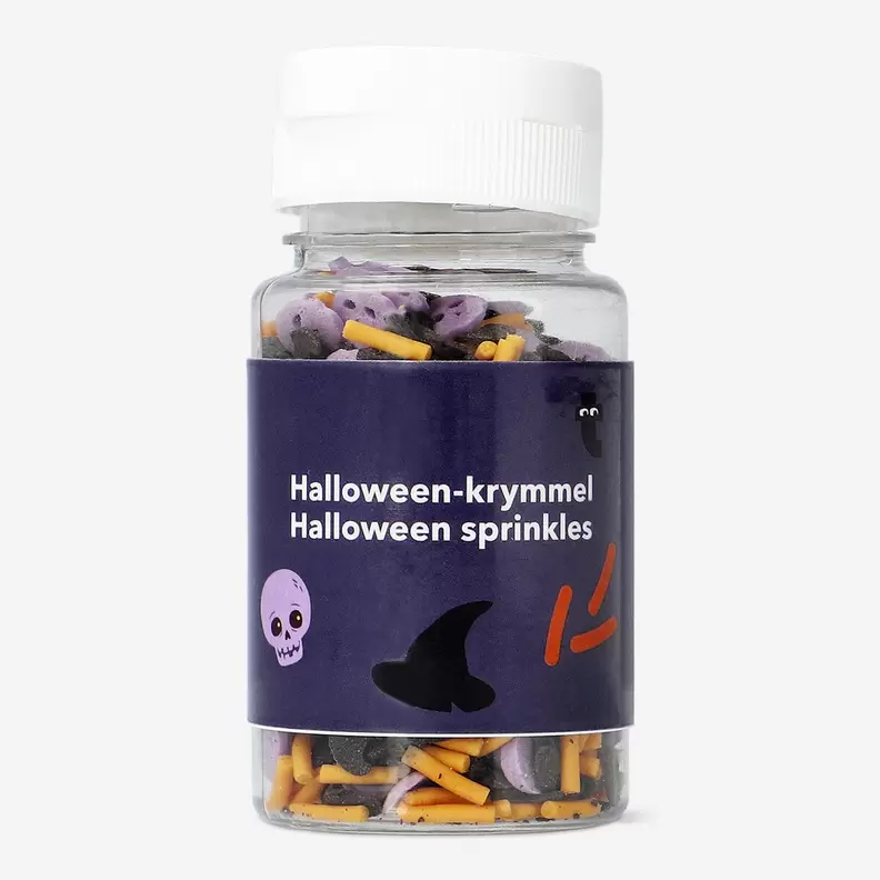 Sprinkle Mix - pääkallot ja noitahattu