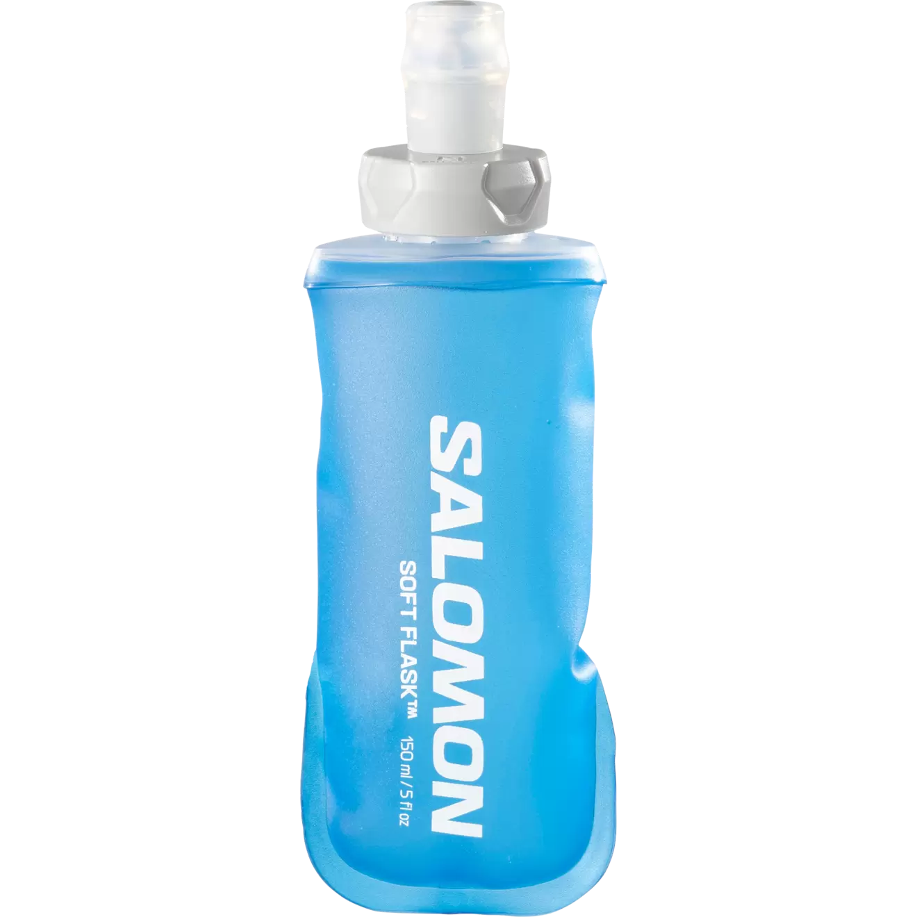 SOFT FLASK 150ML/5OZ 28 CLEAR BLUE - pehmeä juomapullo