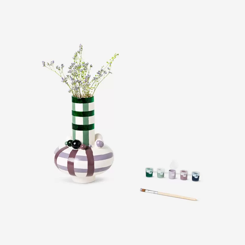 DIY keraaminen maljakko