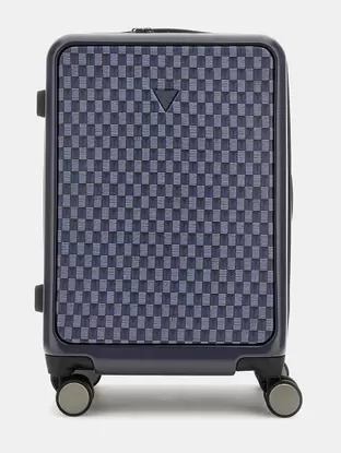 Verona geometric-print trolley