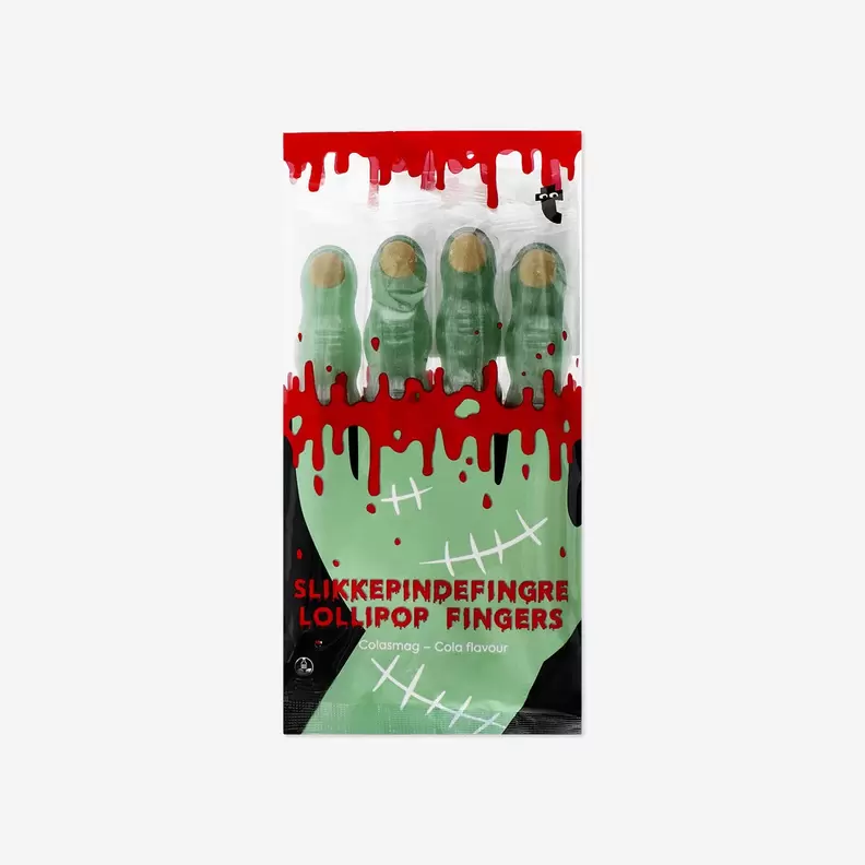 Zombie sormet tikkarit - 4 kpl