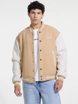 Embroidered Varsity Jacket