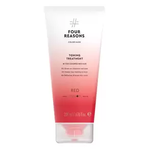 Four Reasons Color Mask Toning Treatment Red 200ml - sävyttävä hiusnaamio