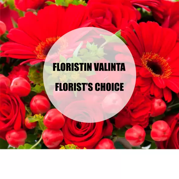 Punainen kausikimppu, runsas