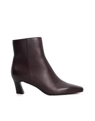 Dune London Overly ankle boots in purple