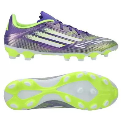 adidas F50 League MG Radiant Blaze - Violetti/Valkoinen/Lucid Lemon