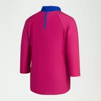 Girls Digital Long Sleeve Rash Top Pink/Blue