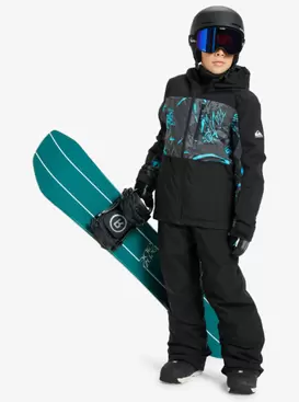 Side Hit Printed ‑ Technical Snow Jacket for Boys 4-16