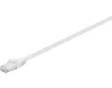 Fuj:tech CAT6A U/UTP -verkkokaapeli, 0.5 m, valkoinen