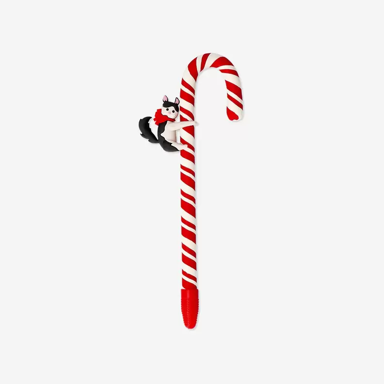 Candy cane kuulakärkikynä - Musta muste
