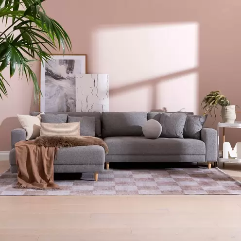 4-istuttava divaanisohva harmaa