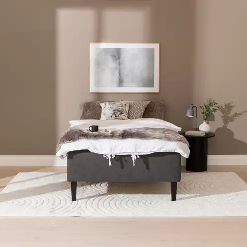 Runkopatja 140x200, pocket 7-vyöh. primo 96 antrasiitti