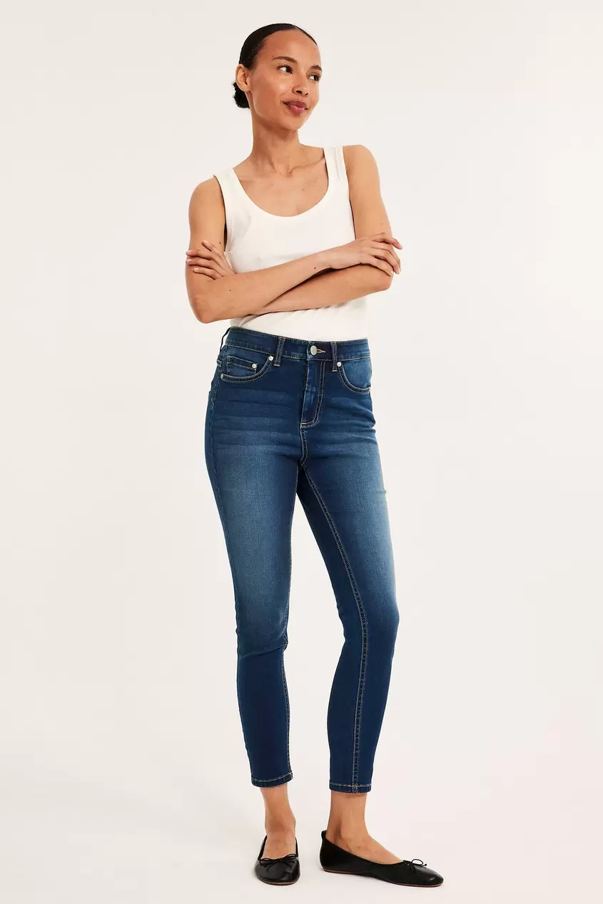 Super slim jeans short leg