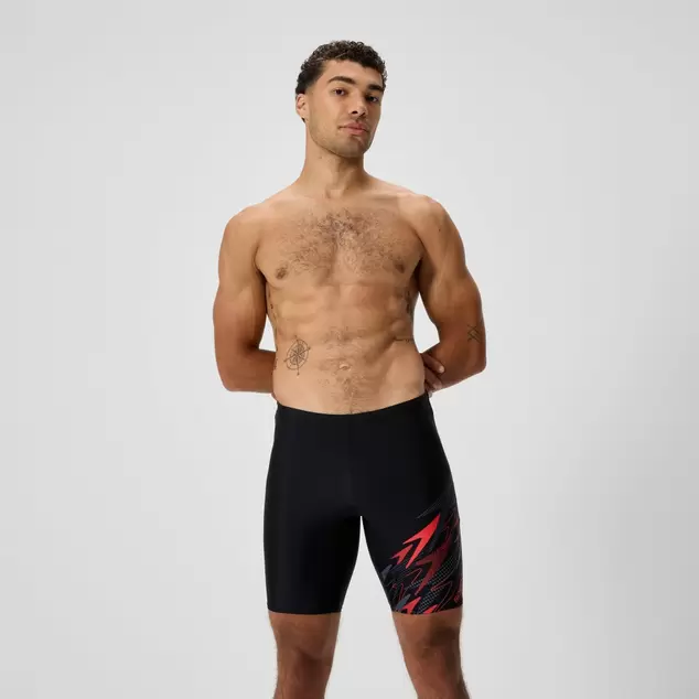 Men's Medley Logo Jammer Black/Red