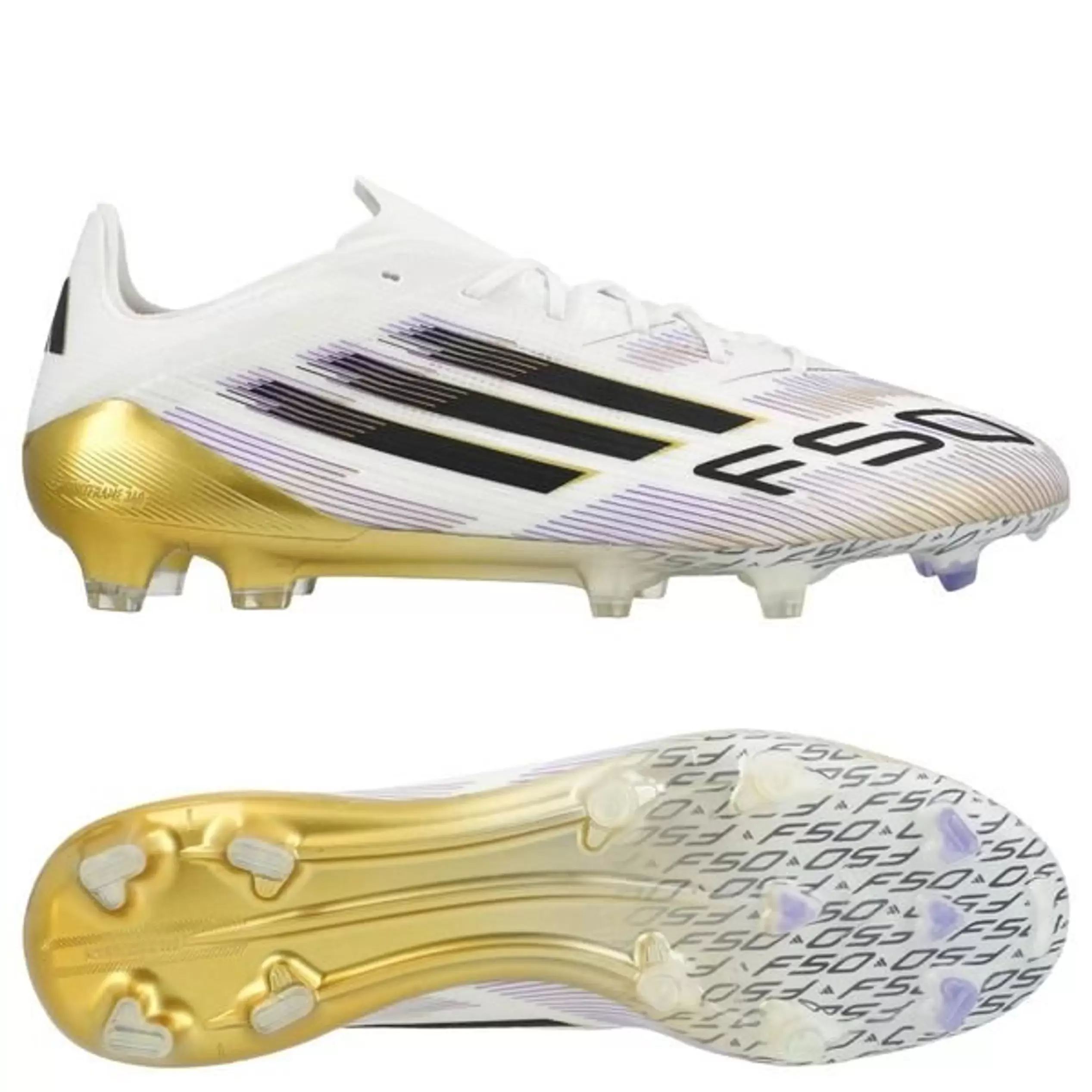 Adidas F50 Elite FG Road to Glory - Valkoinen/Musta/Kulta