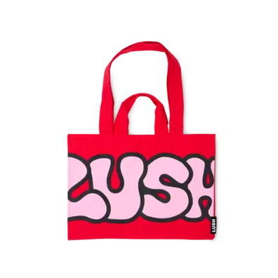 Retro Bubble Lush Big Bag -kangaskassi