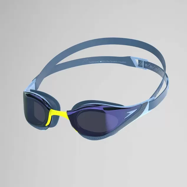 Adult Fastskin Pure Focus Mirrored Goggles Blue/Grey