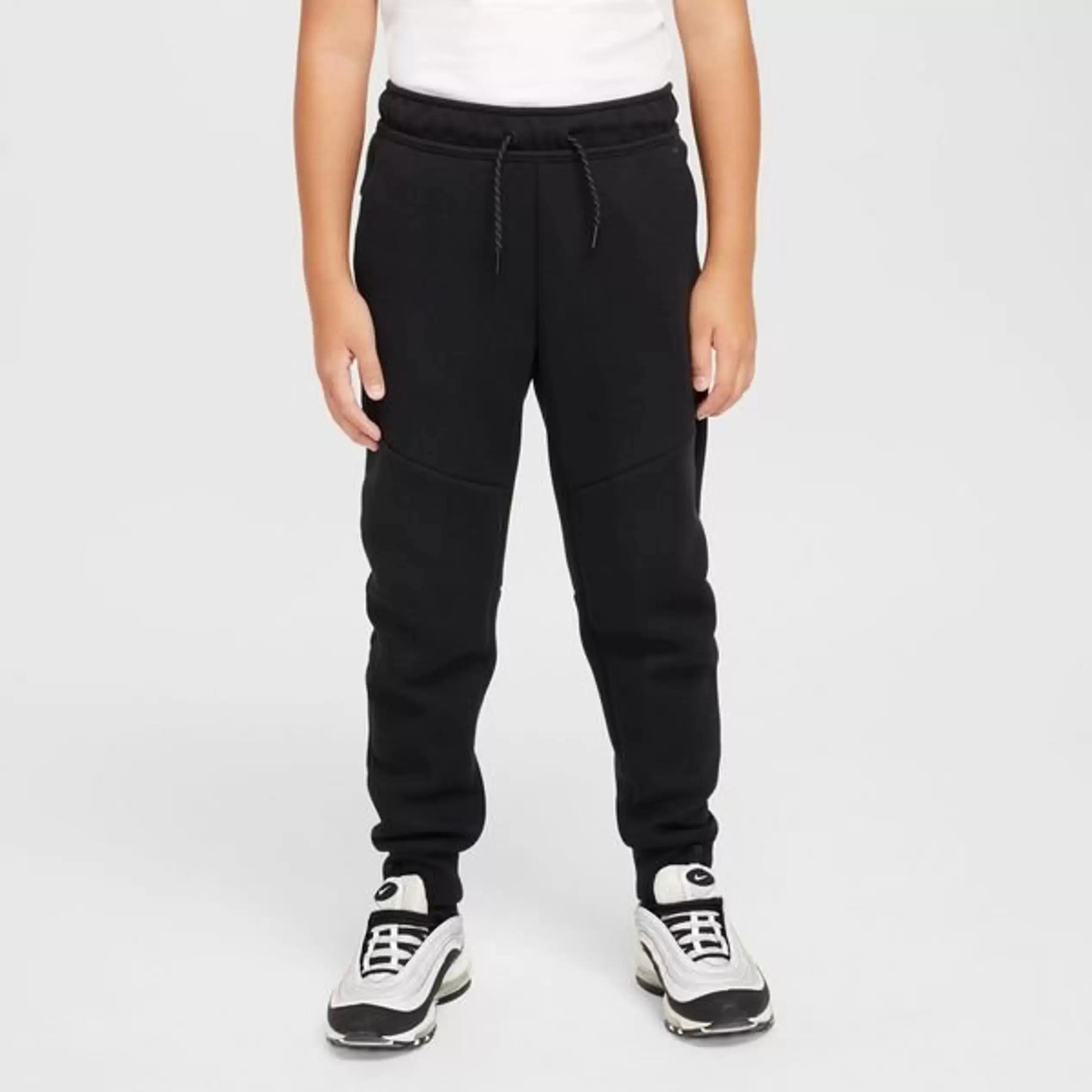Nike Collegehousut NSW Tech Fleece - Musta Lapset