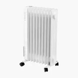 Öljytäytteinen lämpöpatteri 2000 W