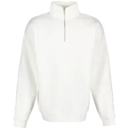 Sweatshirt with zipper