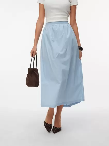 VMCILLA Korkea vyötärö Pitkä hame