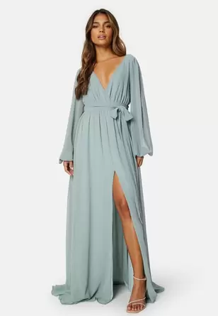 Long Sleeve Chiffon Dress      Long Sleeve Chiffon Dress