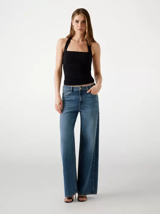 Bellflower wide-leg jeans
