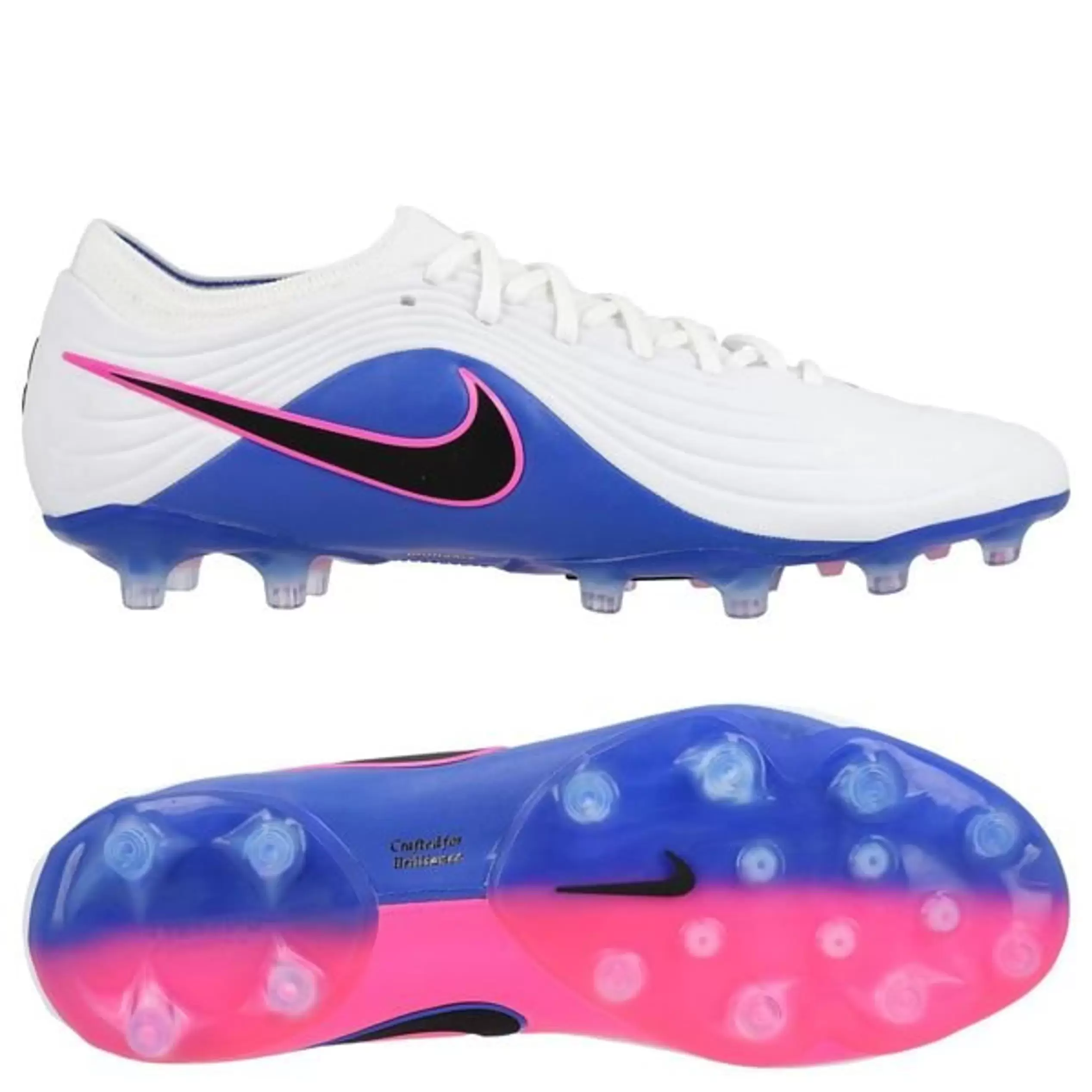 Nike Tiempo Maestro Elite AG-PRO Attack - Valkoinen/Musta/Sininen/Pinkki