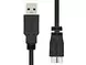 Fuj:tech USB-A 3.0 - Micro-B kaapeli, 5m