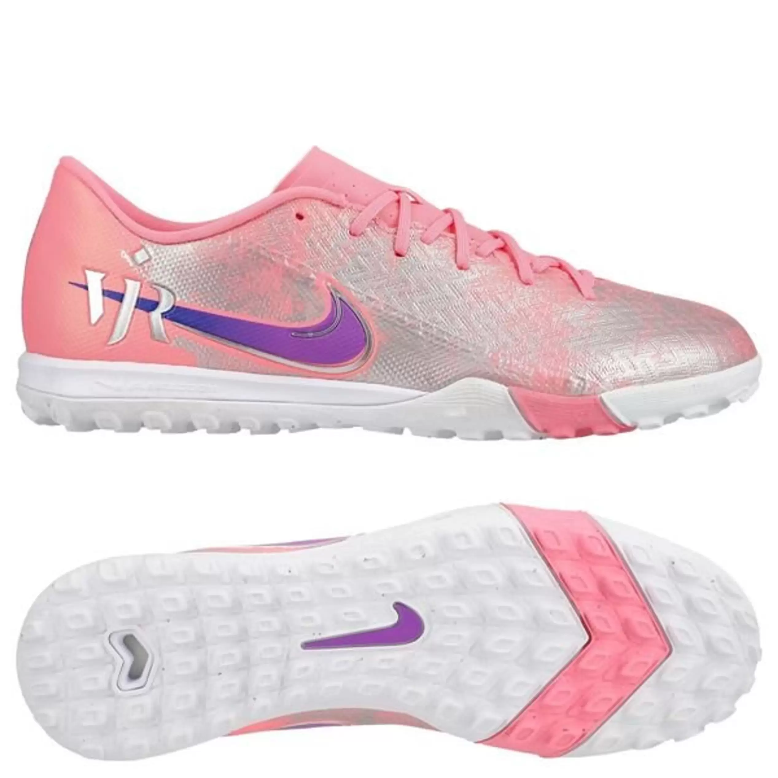 Nike Air Zoom Mercurial Vapor 16 Academy TF Vini Jr. Personal Edition - Pinkki/Sininen