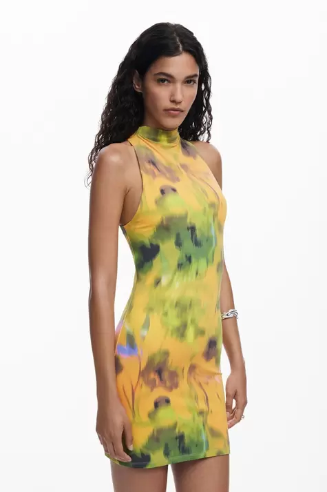 Short gradient dress