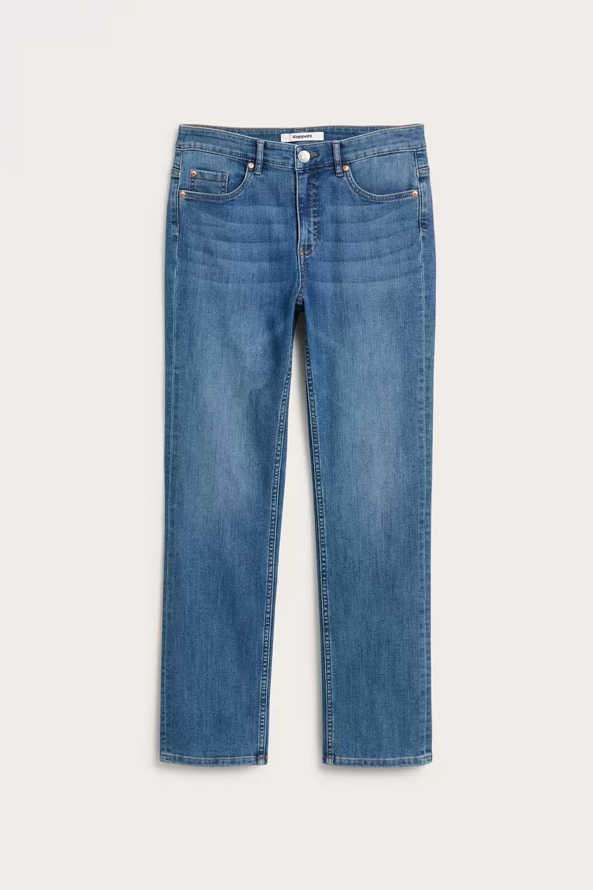 Straight jeans mid waist