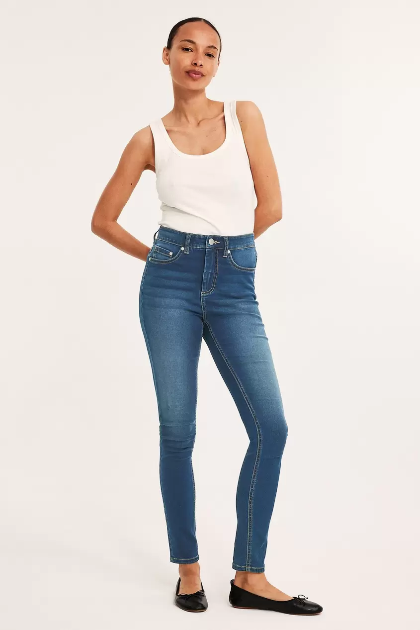 Super slim jeans high waist