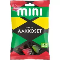 MINI AAKKOSET 120g SIRKUSMAGNEX 375mg + B6 180 TABL.HAPPY SWING VOHVELI RULLA VANILJA 150gCROCO sticks 100g suolatikut