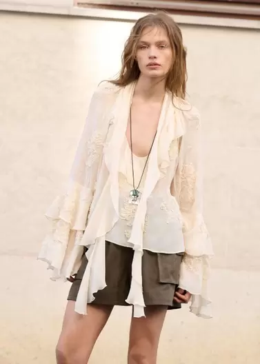 Suede shorts with pockets