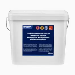 Vedeneriste märkätiloihin, 15 kg