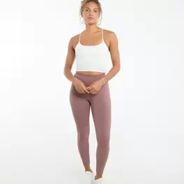 Sports leggings with fleece lining