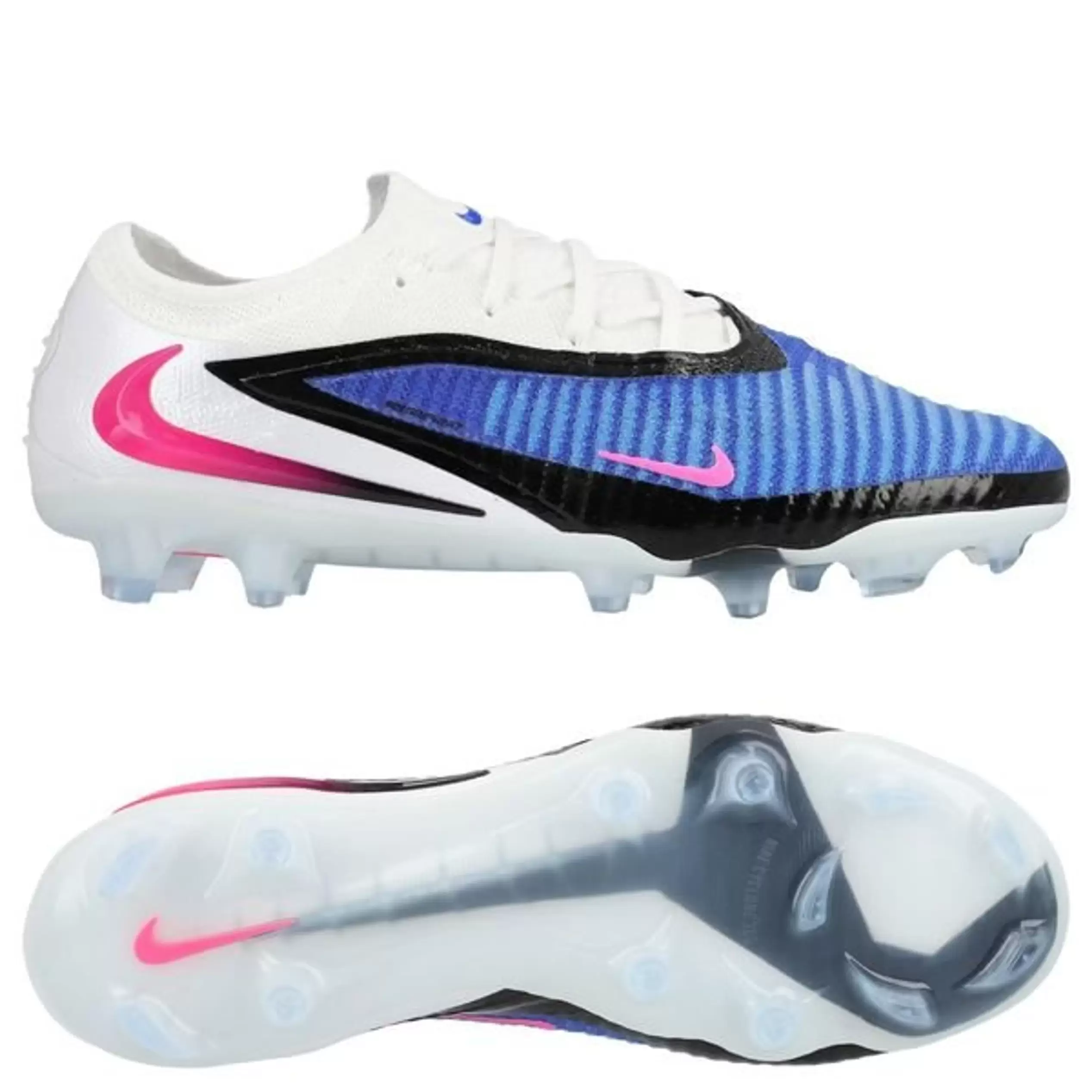 Nike Phantom 6 Elite Low Cut FG Attack - Sininen/Pinkki/Valkoinen